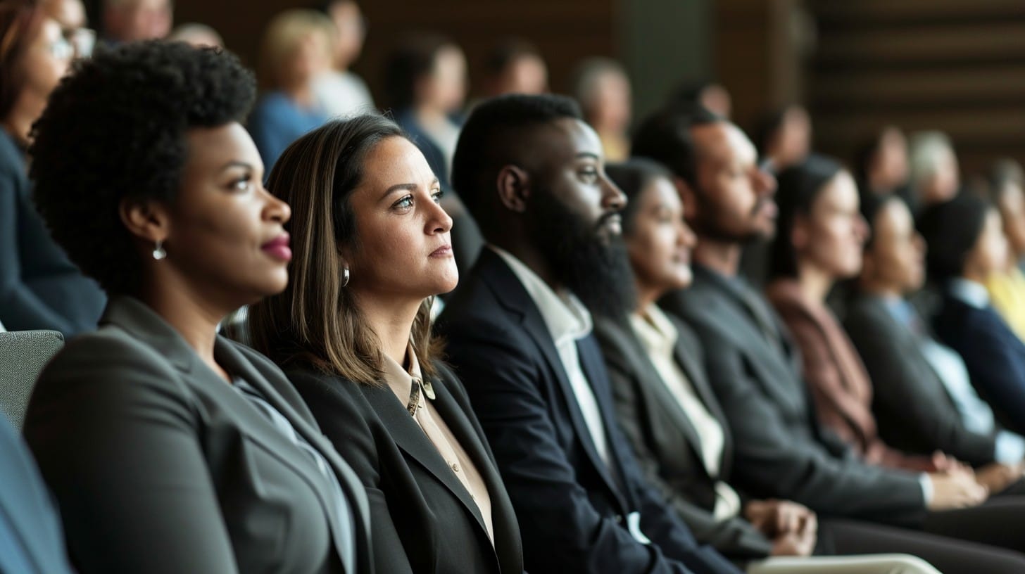 Attentive Audience Members