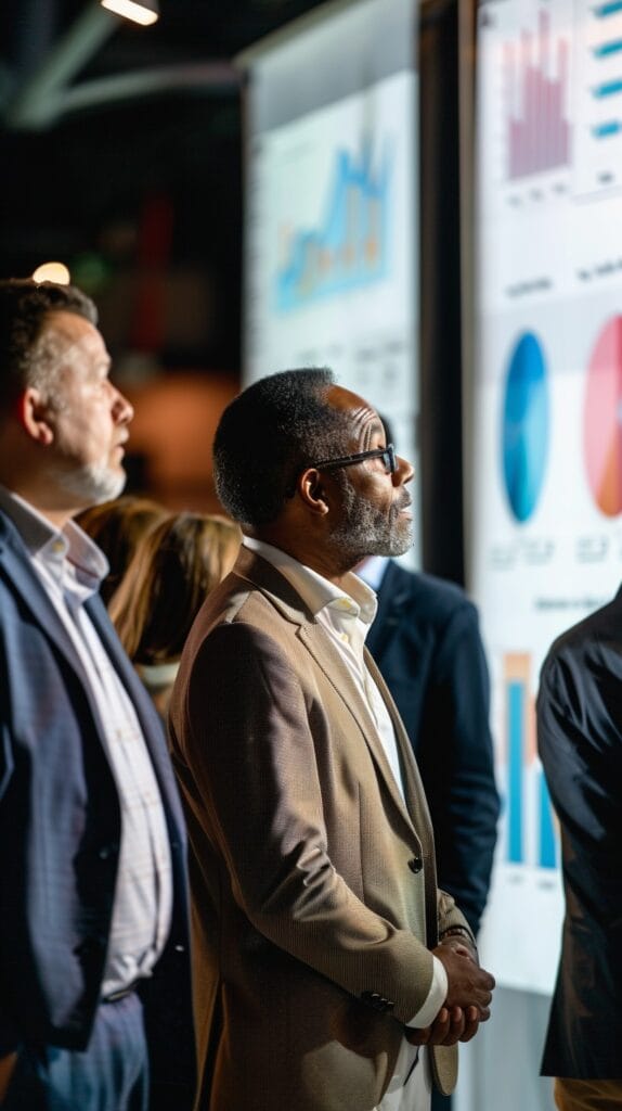 Professionals Attending Presentation