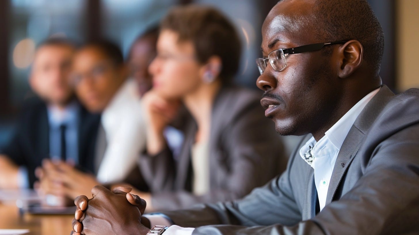 Business Meeting Business Man