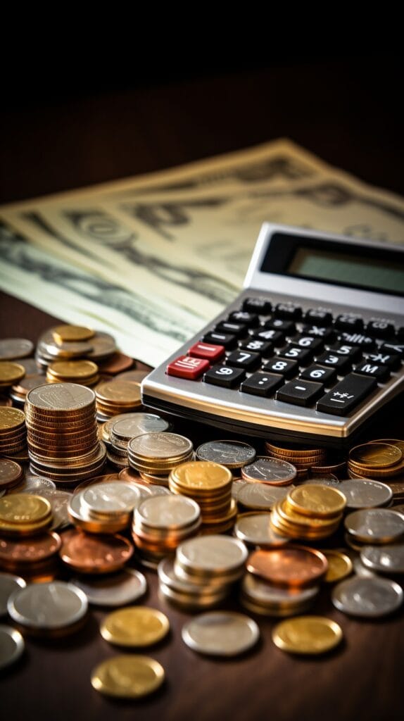 Financial Calculations Displayed